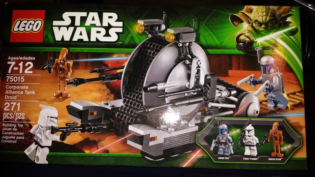 lego star wars corporate alliance tank droid lego star wars battle for geonosis